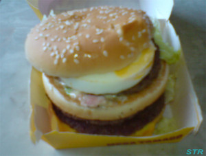マクドナルドのメガたまご