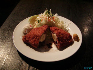 清まるのとんかつパフェ