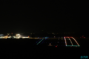 高松空港の夜景を見に行く
