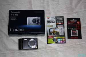 コンデジ LUMIX TZ10 買いました