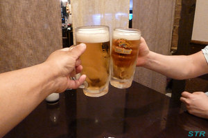 久しぶりの飲み会で疲れてきた