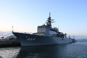 海上自衛隊掃海母艦ぶんご in サンポート高松