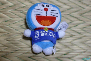 ドラえもん SAMURAI BLUE マスコット ゲット