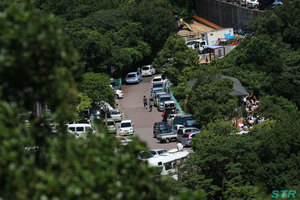 小松島港祭りブルーインパルス展示飛行2日目