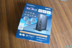 無線LANルータ Aterm WR8700N 購入