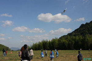 空の夢もみの木パーク ブルーウィングス展示飛行