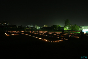 キャンドルナイト in お城村