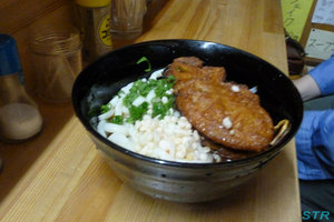 マークンでうどんを食べる