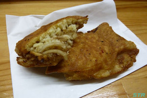 マークンでうどんを食べる