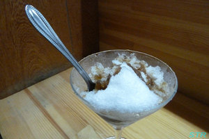 マークンでうどんを食べる