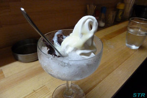 マークンでうどんを食べる