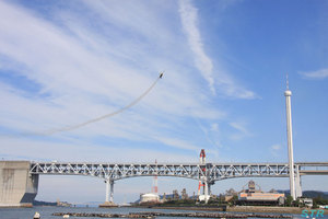 さかいで塩まつり2011 ウイスキーパパ展示飛行