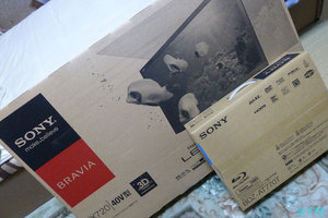ソニーのテレビとブルーレイレコーダーを買いました