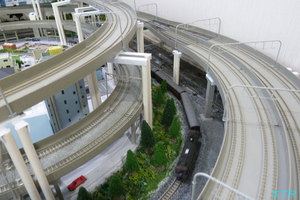 鉄道模型のある喫茶店 ティーサロンしこく