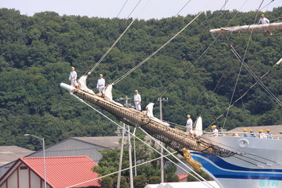 日本丸 登檣礼