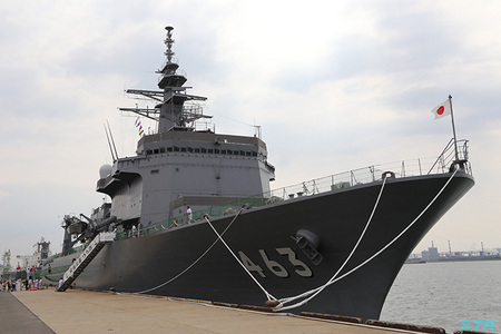 掃海母艦うらがを見学