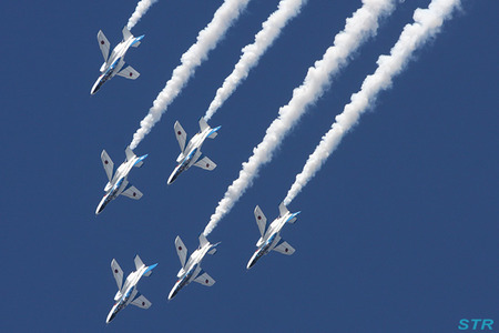 岐阜基地航空祭2013 ブルーインパルス前日予行