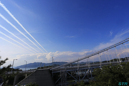 瀬戸内水軍まつりin尾道 ブルーインパルス展示飛行