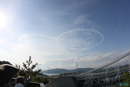 瀬戸内水軍まつりin尾道 ブルーインパルス展示飛行