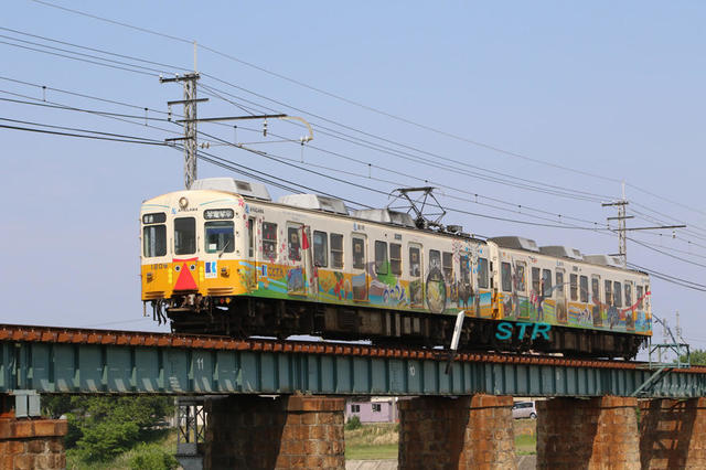 ことでん 京急ラッピング車両