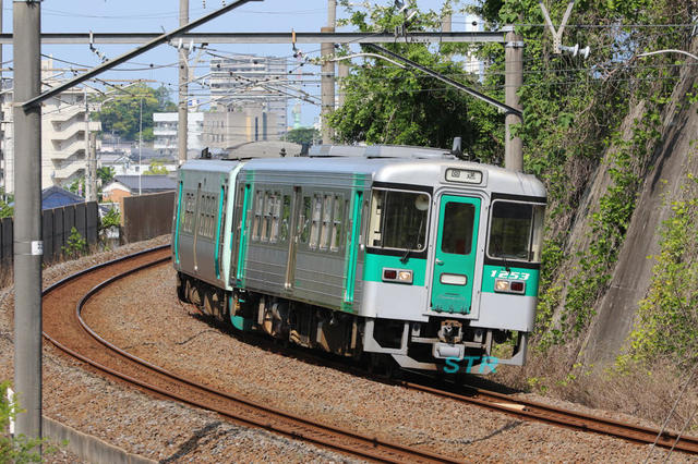 瀬戸大橋開通30周年記念ヘッドマーク付きマリンライナー
