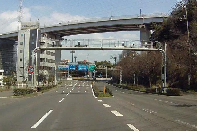 坂出市坂出町 県道186号線のNシステム