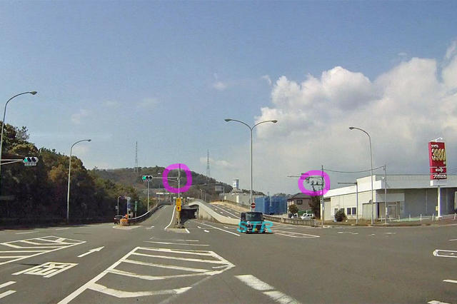 坂出市西大浜北3丁目 坂出北ICのNシステム