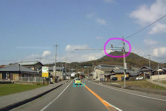 宇多津町東分 県道194号線のNシステム