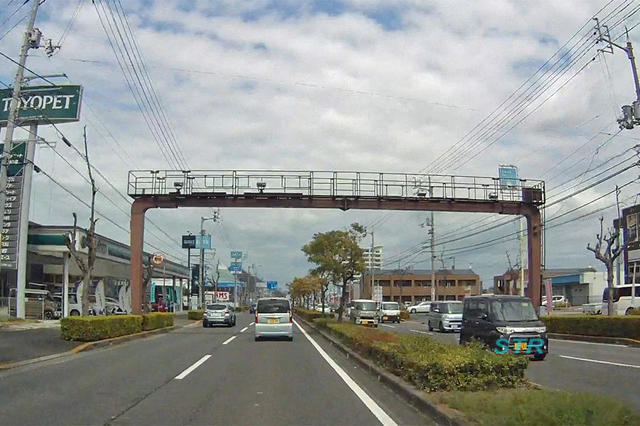 高松市三名町 国道193号線のNシステム