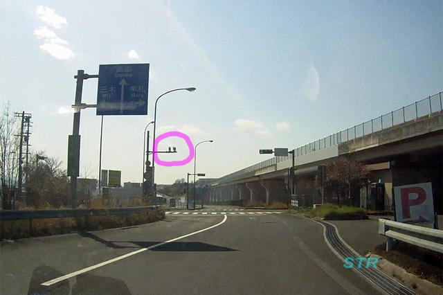 三木町井上 さぬき三木IC前のNシステム