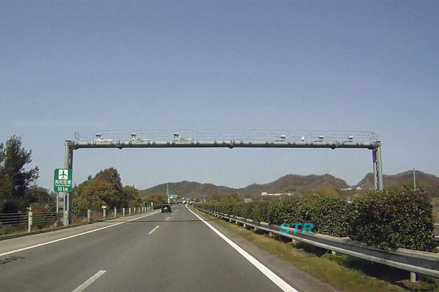 高松自動車道 さぬき豊中IC～大野原IC間のNシステム