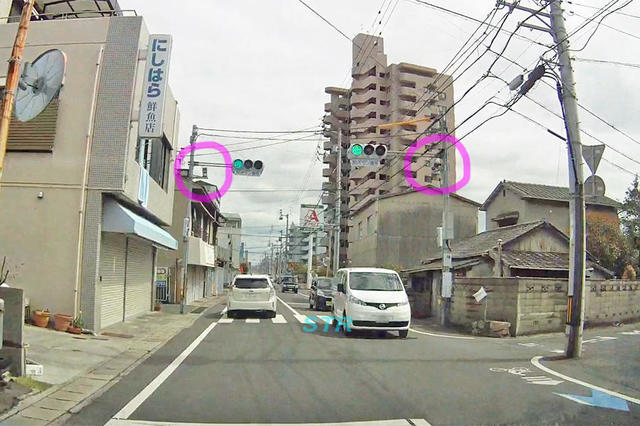 高松市上福岡町 県道43号線のNシステム