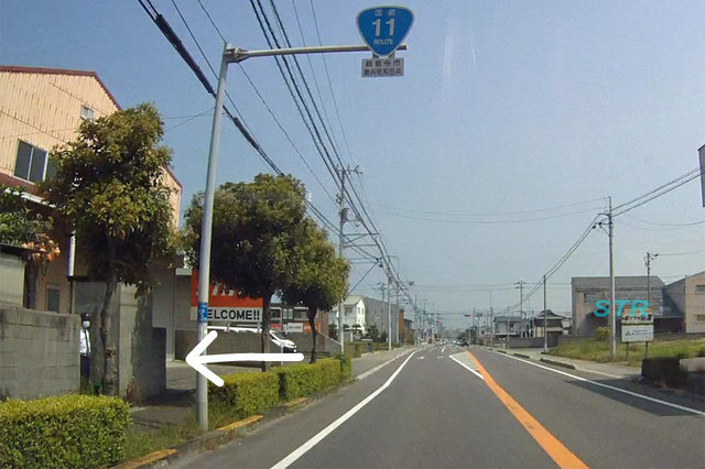 観音寺市豊浜町和田浜 国道11号線 豊浜交番前でのシートベルト取り締まり