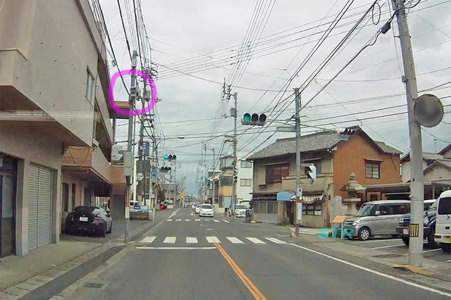 高松市太田上町 県道280号線のNシステム