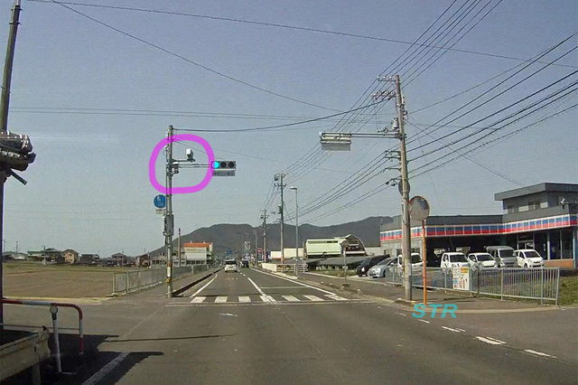 三豊市山本町大野 県道5号線のNシステム