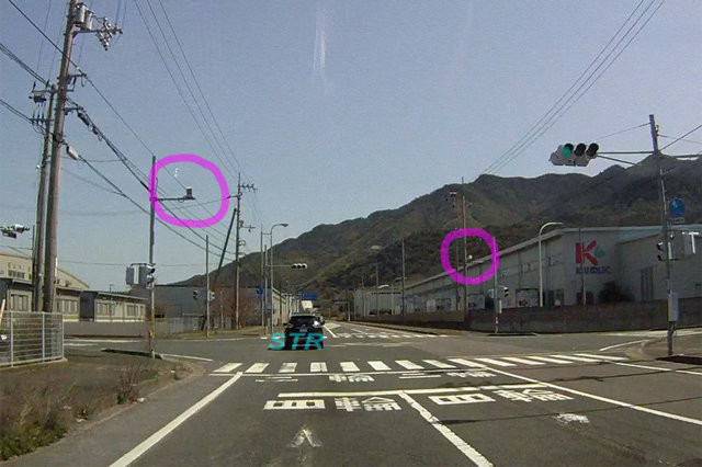 観音寺市豊浜町箕浦 国道11号線のNシステム