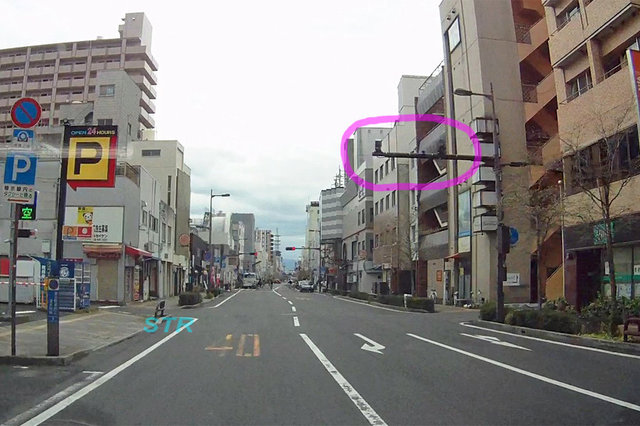 高松市内町 フェリー通りのNシステム