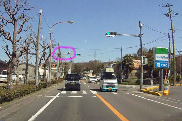 丸亀市飯山町東坂元 県道18号線のNシステム