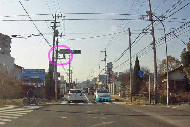 高松市国分寺町新名 県道39号線のNシステム