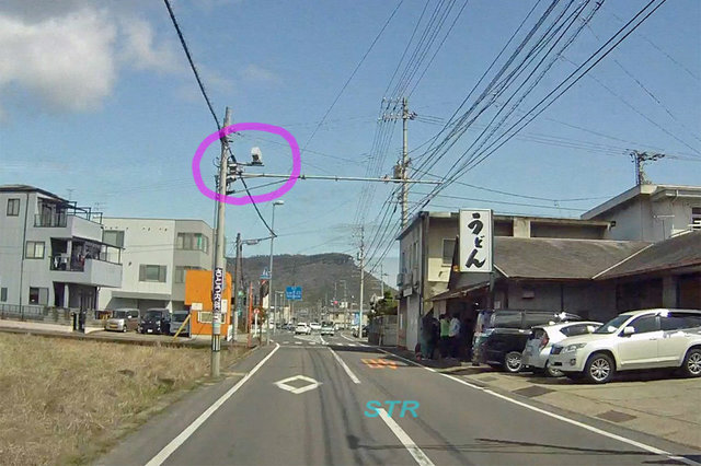 高松市新田町甲 県道30号線のNシステム