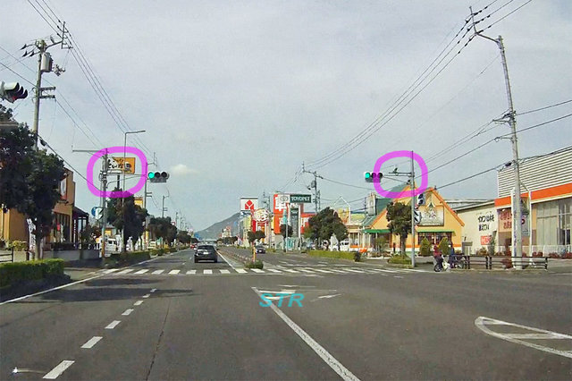 丸亀市田村町 国道11号線のNシステム