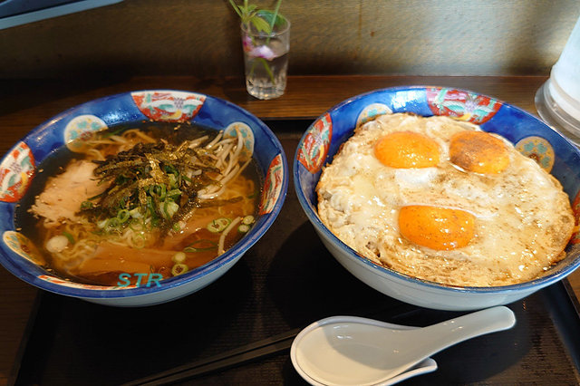 白楽天の焼豚玉子飯