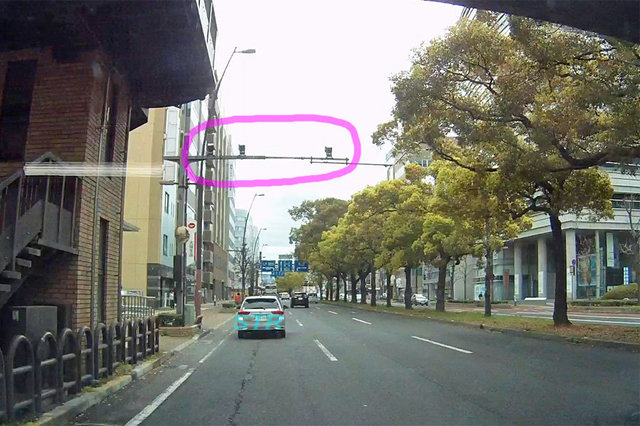 高松市天神前･亀井町 国道11号線のNシステム