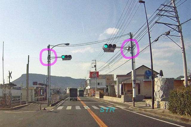 高松市牟礼町牟礼 国道11号線のNシステム