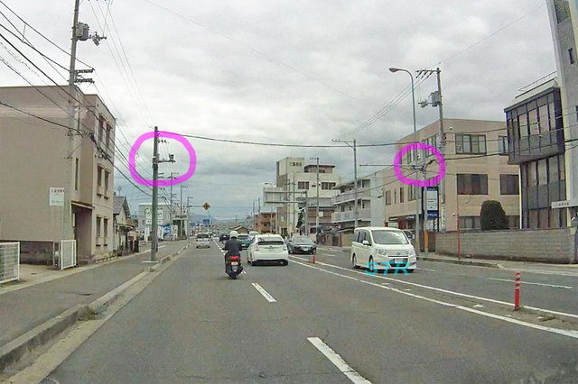 高松市西ハゼ町･松並町 県道172号線のNシステム