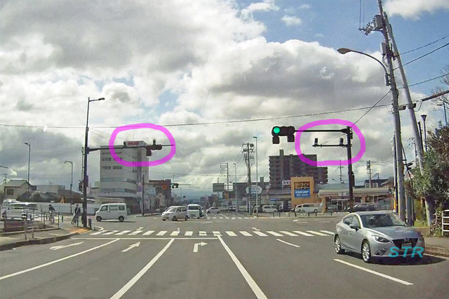 高松市木太町 市道福岡林線のNシステム