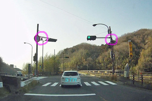 まんのう町炭所西 国道438号線のNシステム