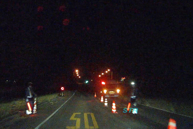 坂出市江尻町 県道186号線 さぬき浜街道での飲酒運転取り締まり