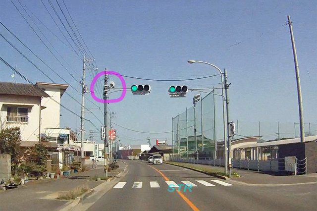 多度津町本通3丁目 県道216号線のNシステム
