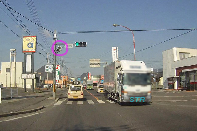 高松市円座町 県道12号線・44号線のNシステム